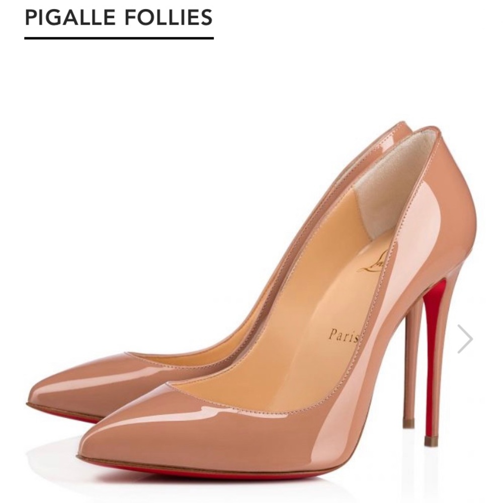 Christian Louboutin Pre-loved Pigalle Follies size 38